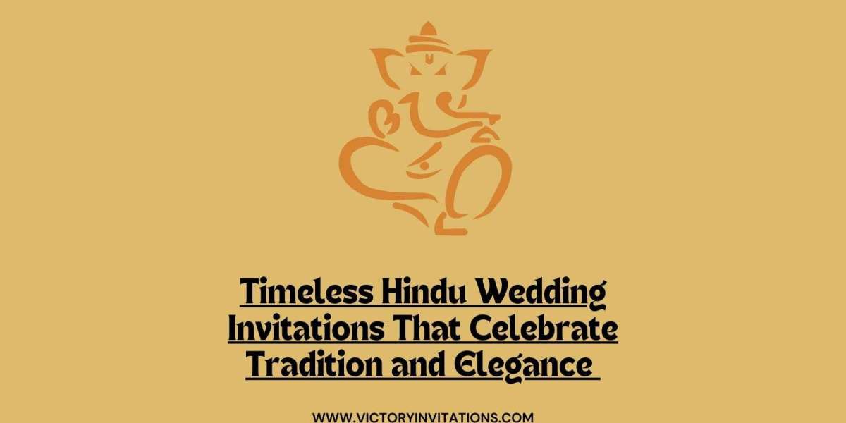 Timeless Hindu Wedding Invitations That Celebrate Tradition and Elegance