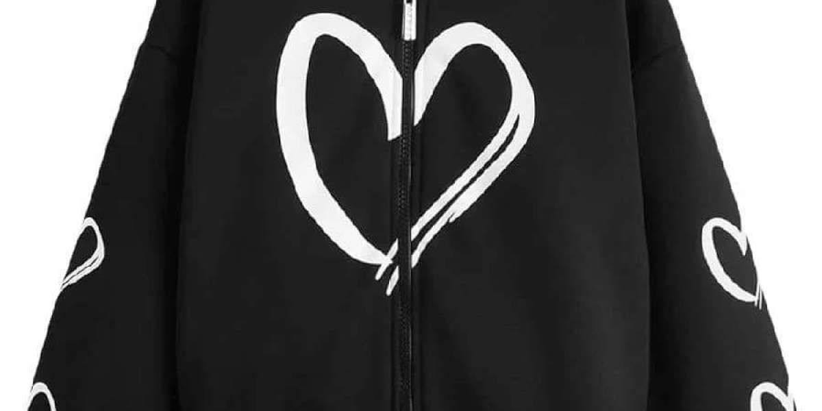 Best Y2K Heart Shape Hoodies Online