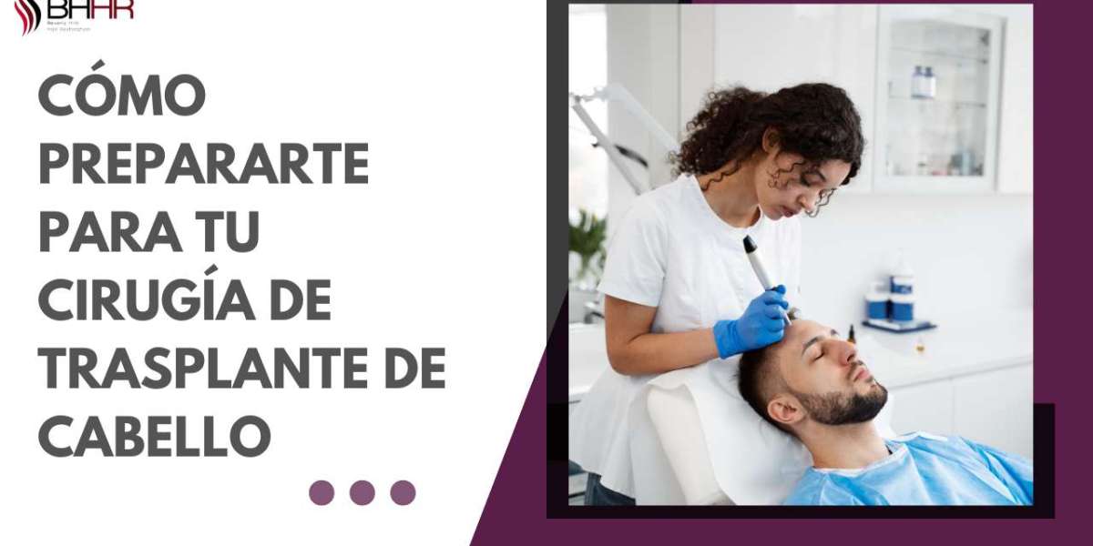 Cómo prepararte para tu cirugía de trasplante de cabello