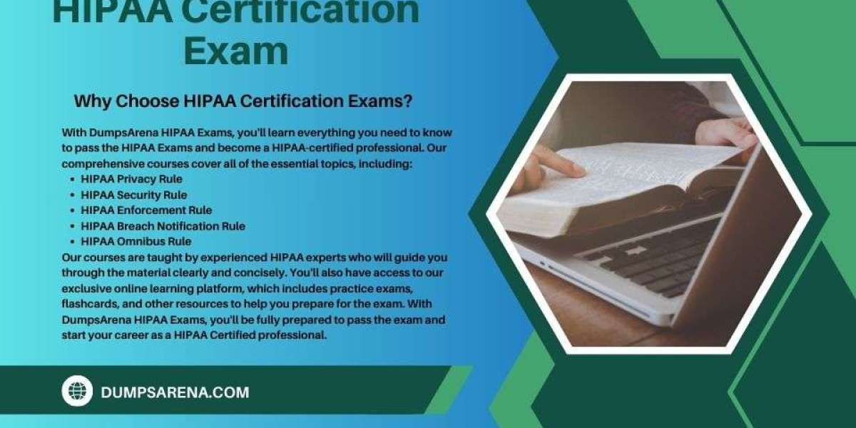 HIPAA Exams Preparation Perfected by DumpsArena